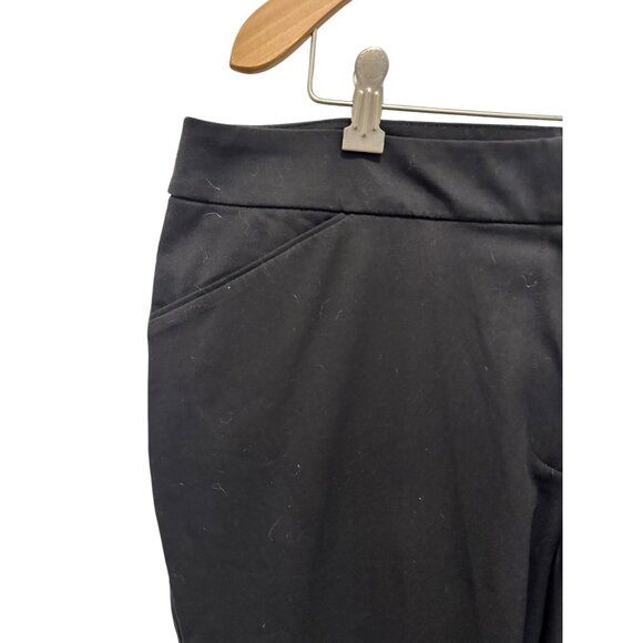 👗 2/$30 👗 Chico's Black Plus Size Straight Leg Slacks sz 14 (2.5) - Picture 2 of 8